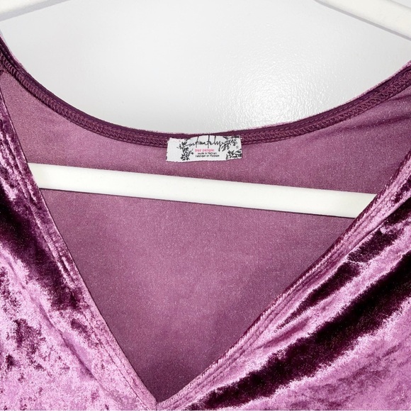 Intimately Free People Don’t You Wish Purple/Violet Bodysuit | Size XS - Picture 2 of 6